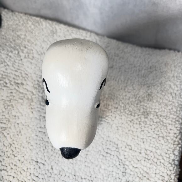 Peanuts Snoopy Vintage Hand Painted Ceramic RARE 1968 Shultz Charlie Brown - Picture 5 of 12